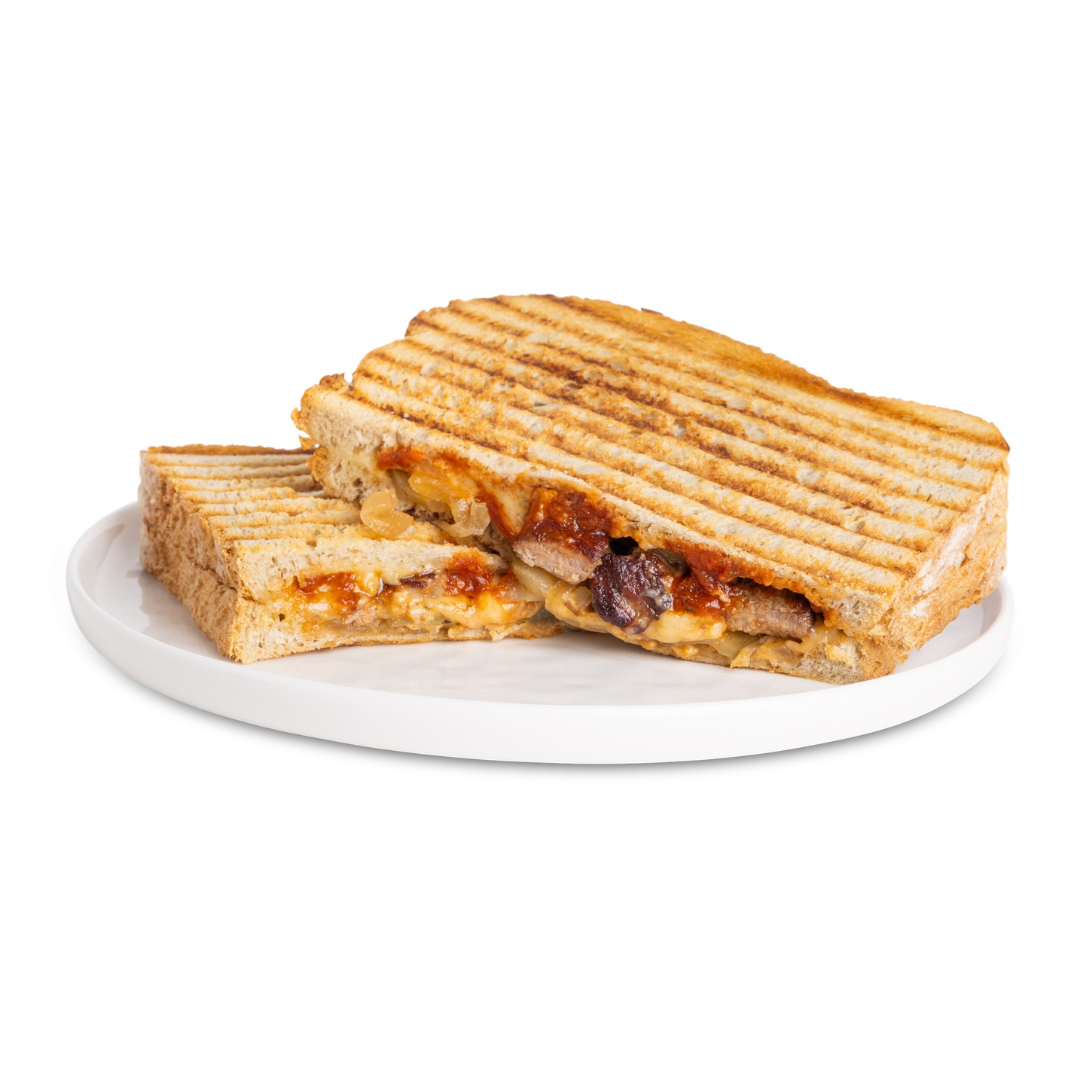 Steak and Caramelised Onion Melt